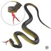 Fake Snake Toys Garden Prop to Keep Birds Squirrels Away Prank Props for Halloween to Scare Mouse Squirrel Bird Other Animals