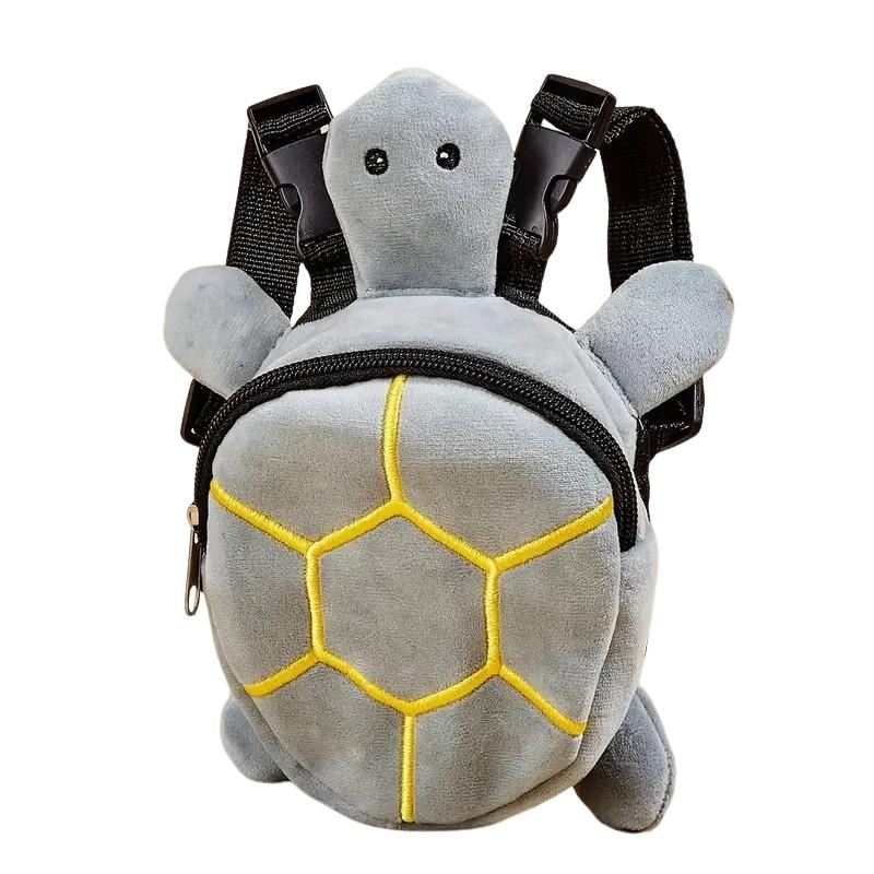 

Сумка для лакомств для домашних собак, сумка для собак в форме черепахи, рюкзак для питомца, школьная сумка для щенка, большая вместимость, удобный, портативный, милый, для путешествий, прогулок на открытом воздухе серый