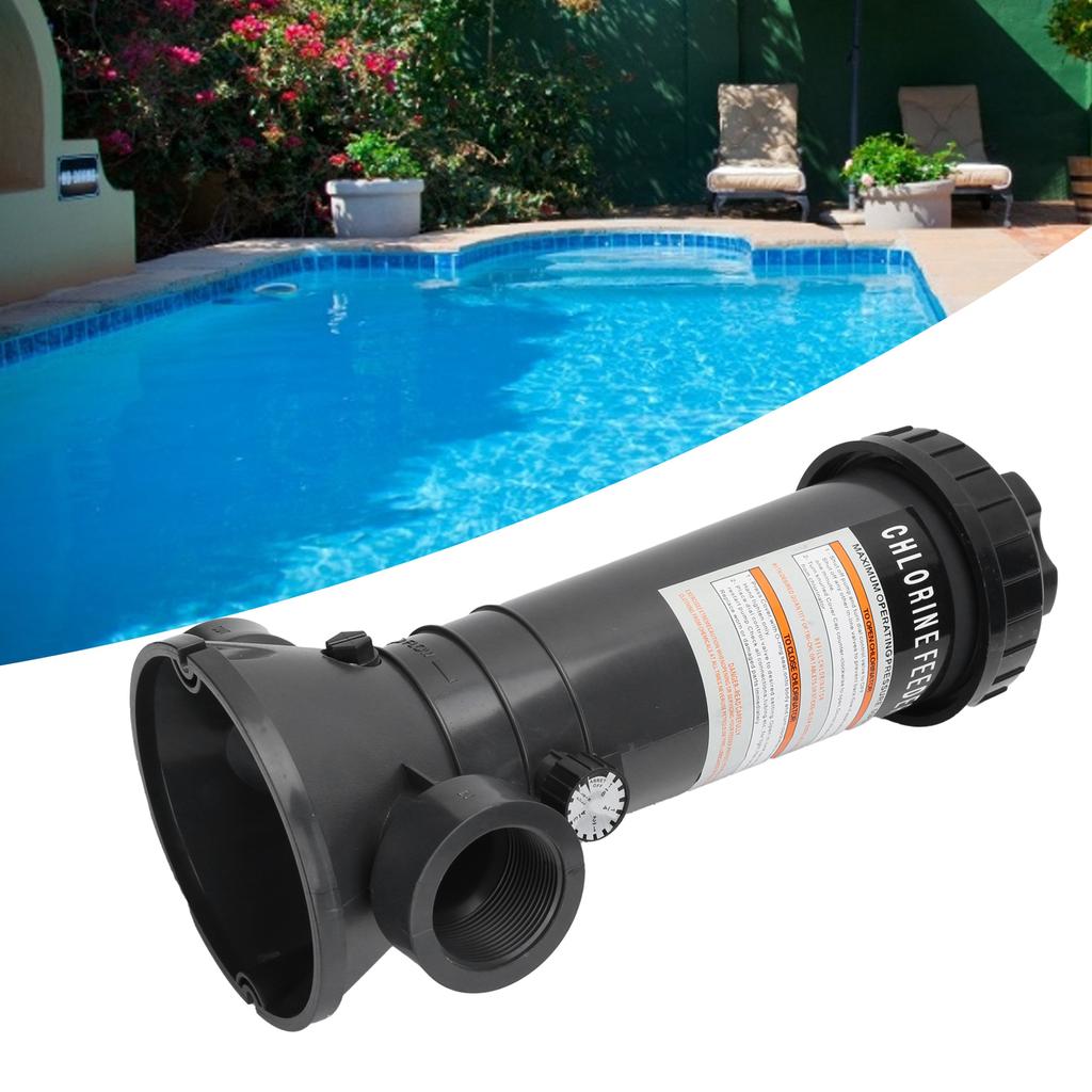 Dávkovač chloru do bazénu, automatický chlorátor, dávkovač chemikálií, vybavení bazénu