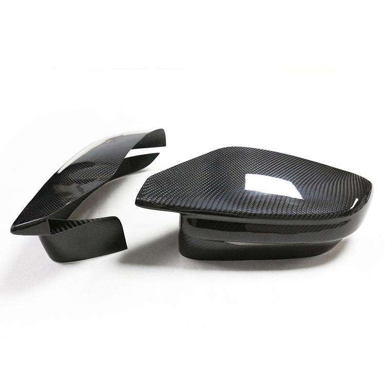 Car Rearview Mirror Housing Suitable for BMW M3 M4 M2 M240 G80 G82 G87 Dry Carbon Fiber Reversing Mirror Cover