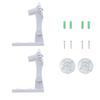 180-Degree Rotation Wall Mount Bracket 180-degree Vertical Tilt White For Wall Or Ceiling Installation For Tapo C210