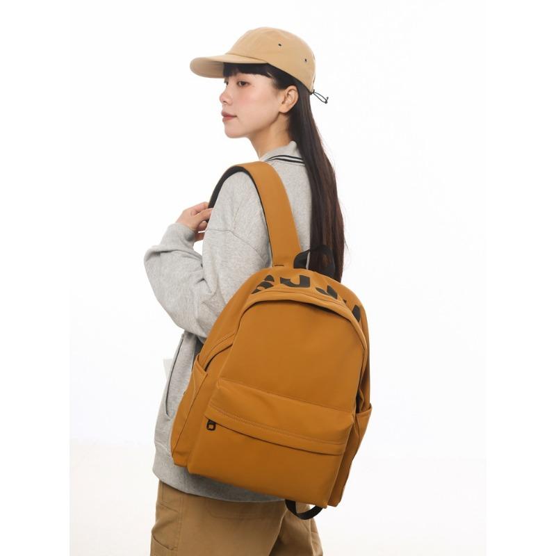 New casual backpack large capacity student backpack simple travel bag