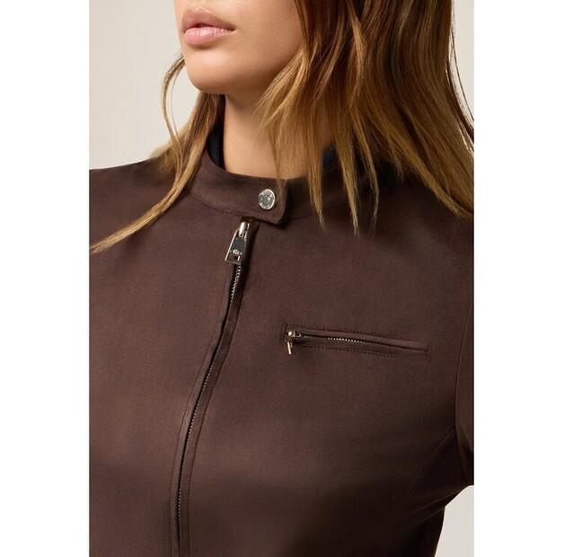 Куртка из имитации кожи Oltre R363R002247N022