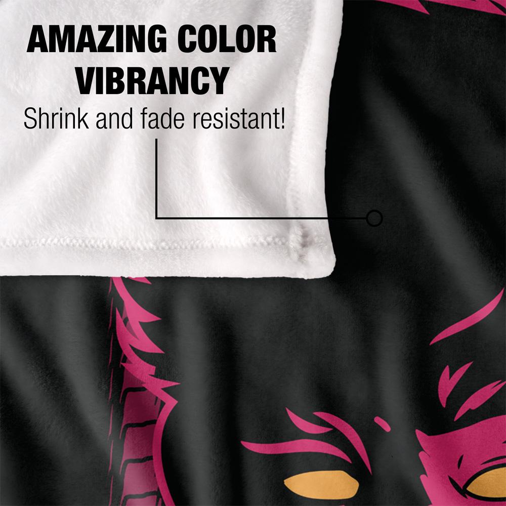 Universal Monsters Neon Wolfman Blanket