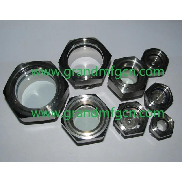 1-1/4"-11.5 NPT 304 Stainless Steel Oil Sight Glass,Viewports,Level Window For Air Compressor Gearbox Vacuum Pump