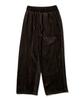 TRIP LE SENS Unisex Suede Pleated Pants_Brown