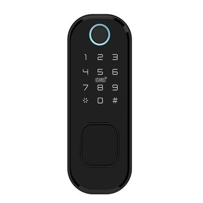 Tuya WiFi No Wiring Waterproof Fingerprint Lock Digital Code Electronic Door Lock For Home Security