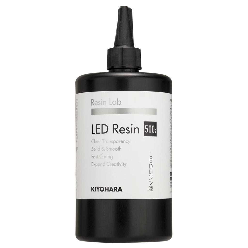KIYOHARA [Made In Japan] Resin Lab LED Resin Liquid, 500g (RLR500)