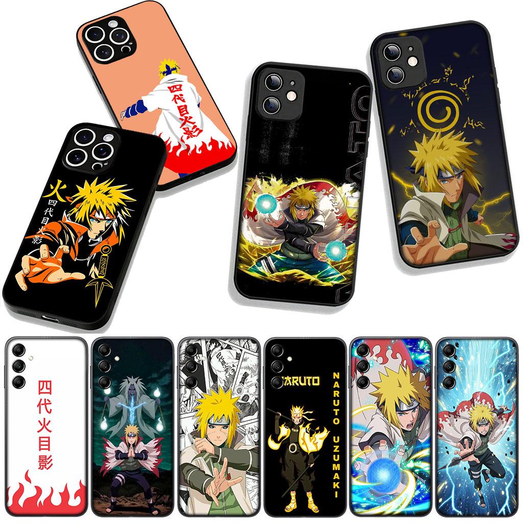 for Samsung Galaxy A25 A37 A57 A12 A14 A41 A50 A51 A70 A71 A72 A21S A04 M15 Note 20 9 8 10 Case Cartoon Narutos Namikaze Minato