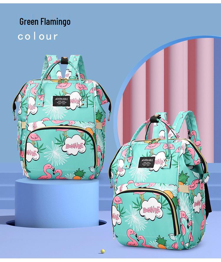 Trendiger Multifunktions-Rucksack für Mutter & Baby mit großem Fassungsvermögen