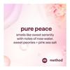 Method Volumizing Shampoo Pure Peace Rose, Peony, Pink Sea Salt Scent Notes Paraben and Sulfate Free 14 Oz (1 Pack)
