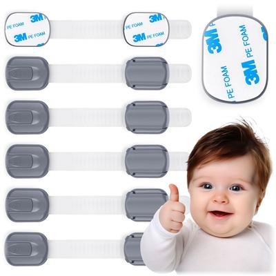 Ricokids 798101 Cabinet Opening Protection 6 Pcs Gray