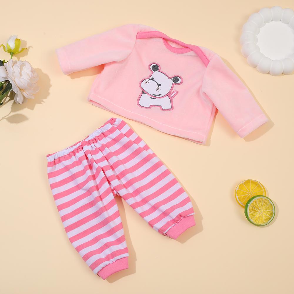 Doll Accessories Doll Clothes for 17inch Reborn Dolls Baby Dolls Fashion Jump Suits Clothes for 45cm Reborn Baby Doll Clothes
