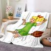Bibi Blocksberg Theme Printed Blanket - Perfect for Couch, Bed, Travel & Outdoor Use | Machine Washable, Cozy & Durable.
