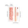 Double Moisturizing Lip Oil with High Pigment Waterproof Lip Mud