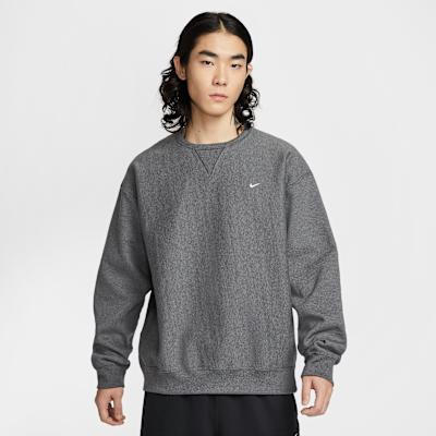 Nike Sweatshirts Men s Gray Crew Neck Moderate 2XL