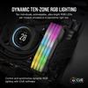 Corsair Desktop PC Memory VENGEANCE RGB DDR5 Series AMD EXPO Intel XMP Memory Kit 64GB Black X CMH64GX5M2B6000Z38 DDR5-6000MHz & [32GB 2]