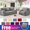 Elastic Plain Solid Sofa Cover Stretch Tight Wrap All-inclusive Sofa Cover for Living Room Funda Sofa Couch Cover ArmChair Cover