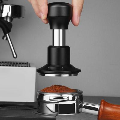 Presă Espresso cu Forță Constantă Oțel Inoxidabil 58,5 mm 53 mm 51 mm Presă de Cafea cu Arc Bază Ondulată cu Presiune Constantă