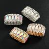 Jewelry, Fashion Versatile Full Diamond Luxury Elastic Bracelet