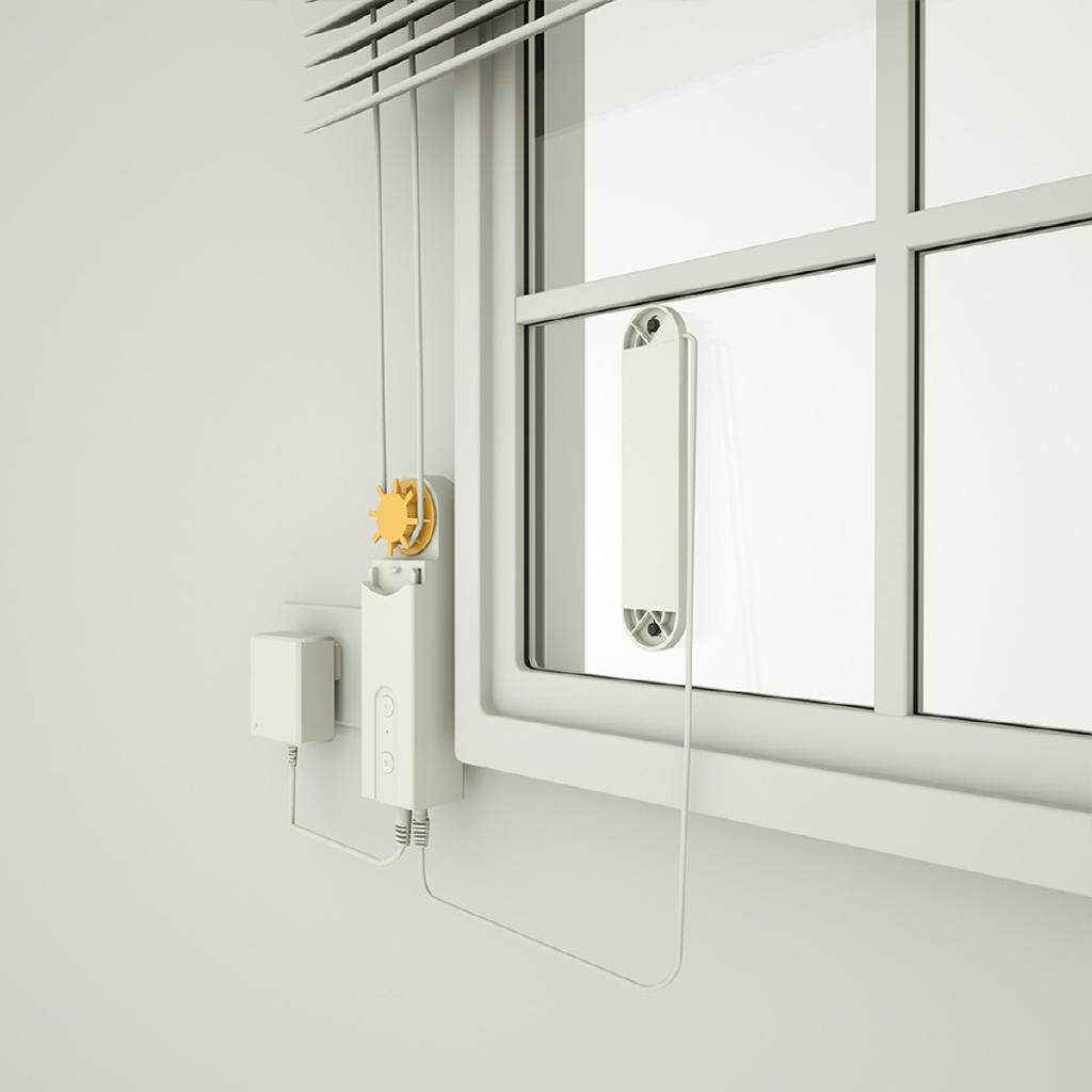 NEW Smart DIY Motorized Chain Roller Blinds Shade Shutter Drive Motor Powered By Solar Panel and Charger Bluetooth APP Control