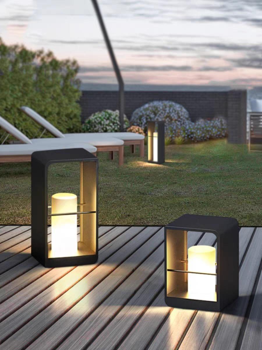 

Waterproof Solar Courtyard & Garden Light for Outdoors Warm Light - Electric (Small)