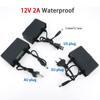 Waterproof AC 100V 240V to DC 12V 2A 2000ma AU US EU plug wall Power supply Adapter outdoor For CCTV AHD Camera NVR 5.5mm*2.1mm