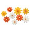 9pcs DIY Crafts Folding Fan Hanging Ornaments Garlands Daisy Hanging Banners  Kindergarten Classroom