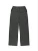 [Matinkim] STRAP BELTED PANTS FOR MEN IN CHARCOAL