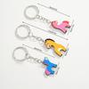 Animal Shape Stylish Keyrings Set Great for Anniversaries Valentines Birthdays