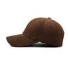 Autumn Winter Corduroy Baseball Cap Women Retro Cap Men Outdoor Hard Top Cap