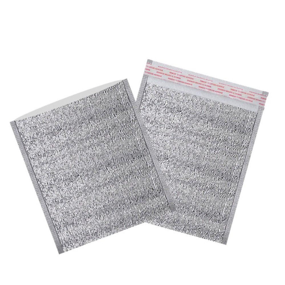 50pcs Waterproof Thermal Bag Aluminum Foil Cooler Bag Insulation Bag  Food Delivery