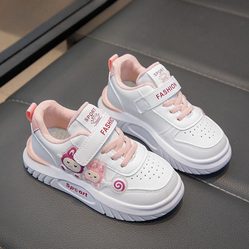 

Спортивная обувь Labubu для девочек, Детские нескользящие кеды, Повседневные кроссовки для мальчиков 27 розовый