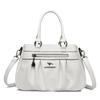 White Luxury Handbags Women Bags Designer Crossbody Bags for Women 2023 New Leather Shoulder Bag Ladies Casual Big Tote Bag Sac