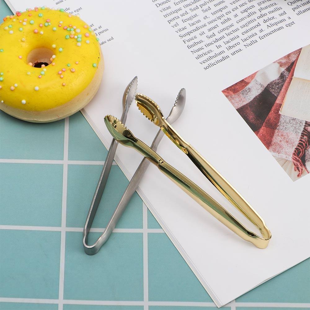 Mini Tea Bread Coffee Bar Utensil Food Serving Clip Ice Tongs Cube Sugar Tongs Kitchen Accessories