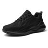 New pure white women's shoes sports shoes women's breathable mesh casual lightweight soft-soled student running shoes large size black shoes