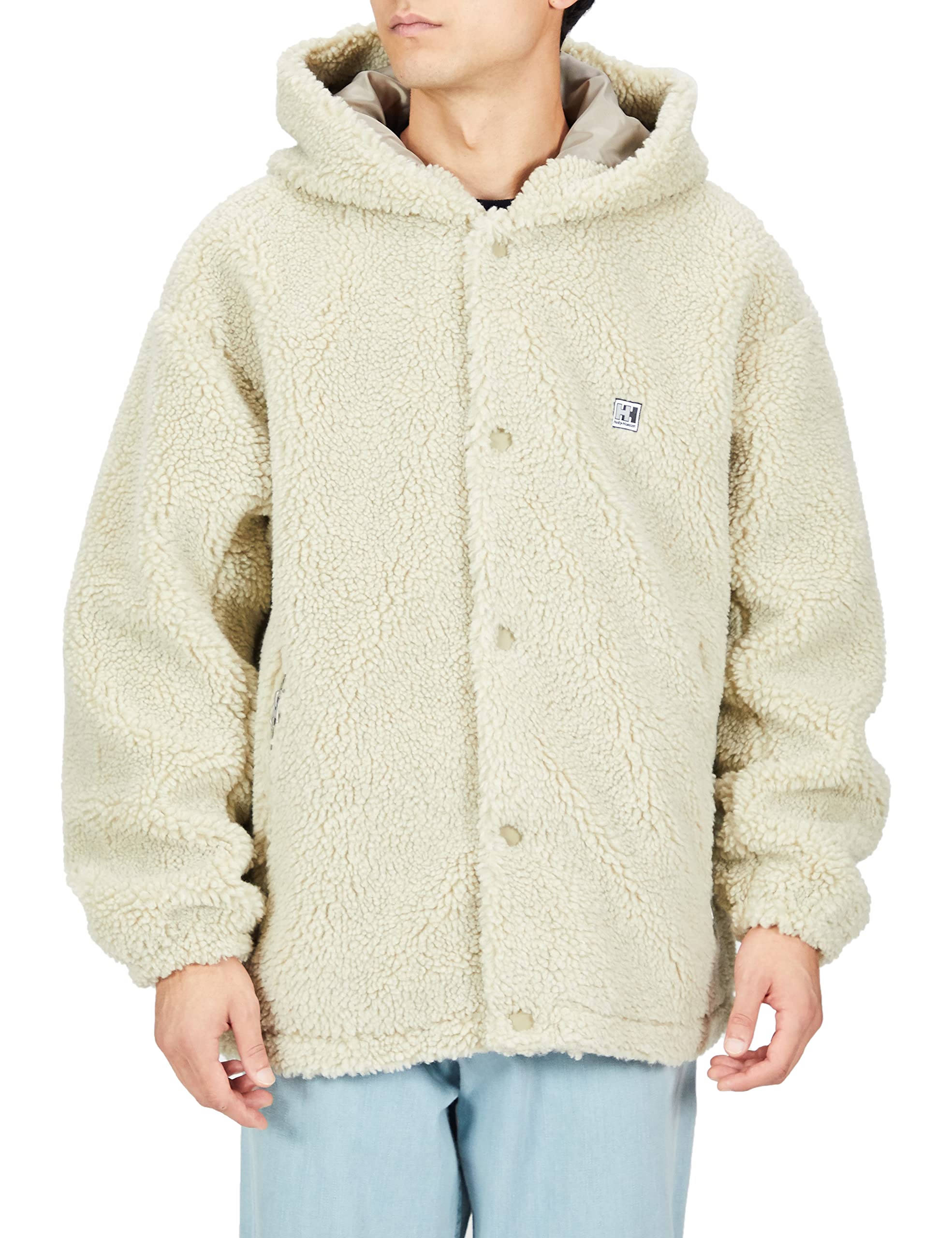 

Helly Hansen Fiber Pile Thermo Coach Size L Men s Jacket, HOE52294, Oatmeal,