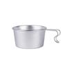 VINTAGE INOX Vintage Deep Sierra Cup 500ml Made In Japan Outdoor Camping Glamping Balcony Camping Aged Finish Unbreakable Dishwasher Safe Silver