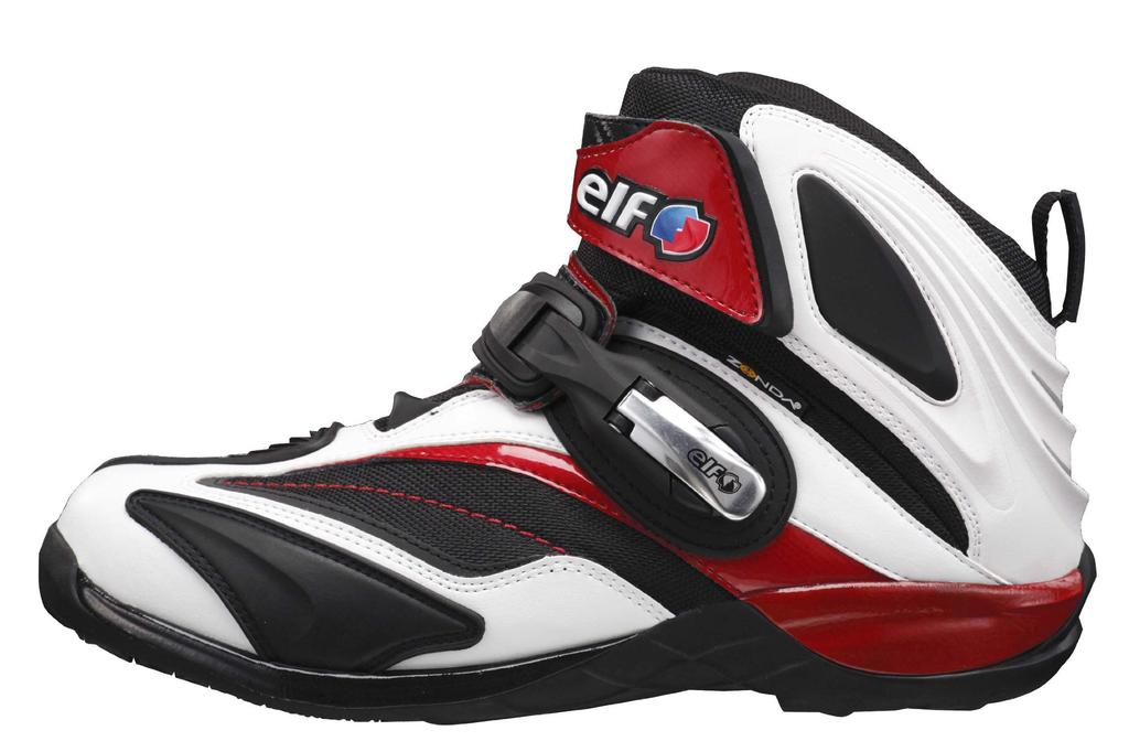 ELF Synthese 14 Bike Size Shoes, White/Red, 26.5cm