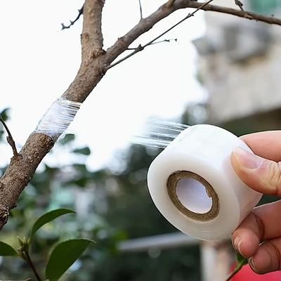2pcs 656ft Fruit Tree Grafting Tape - Stretchable, Waterproof Plant Protection Film for Seedlings & Flowers, Easy-Cut for Enhanced Growth