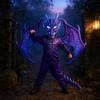 Dragon Dress Up Set Children's Costumes Set, with Mask Tail And Wing, Lightweight Red Blue Green Black Wings Cosplay Costumes, for Ages 3-12