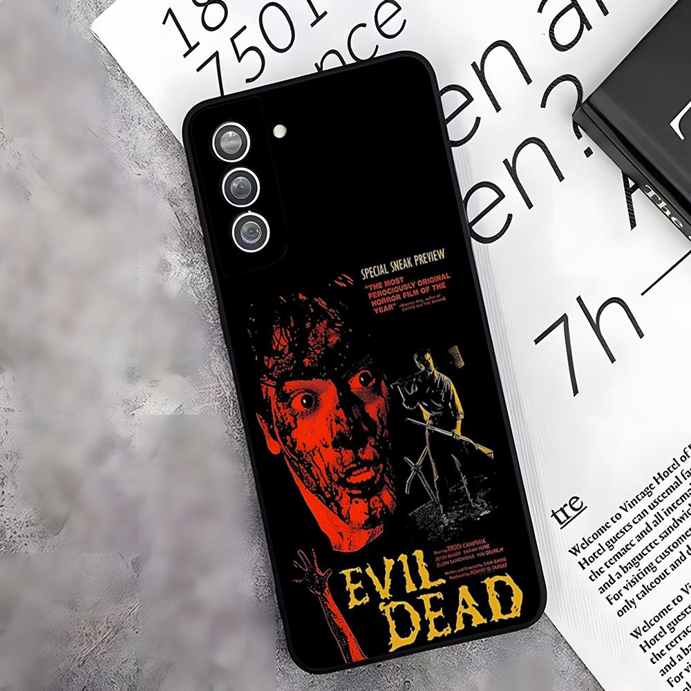 Classic Horror Movie The E-Evil Dead Phone Case For Samsung S26 S25 Edge S24 S23 S22 S21 S20 Ultra Plus Fe Galaxy A54 A53 A34 A2