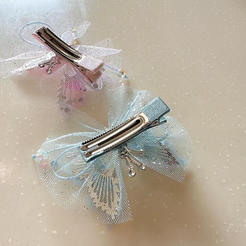 Colorful Crystal Butterfly Hair Clips for Girls – Lively Winged Pair