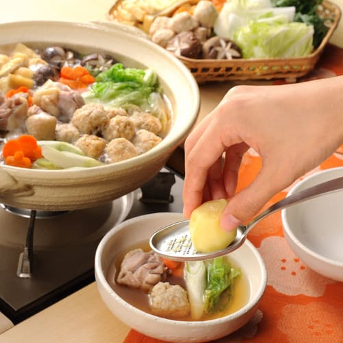 Oaks Uchicook Grater, Grates Small Amounts Without Waste, Spoon for Condiments, Made In Japan