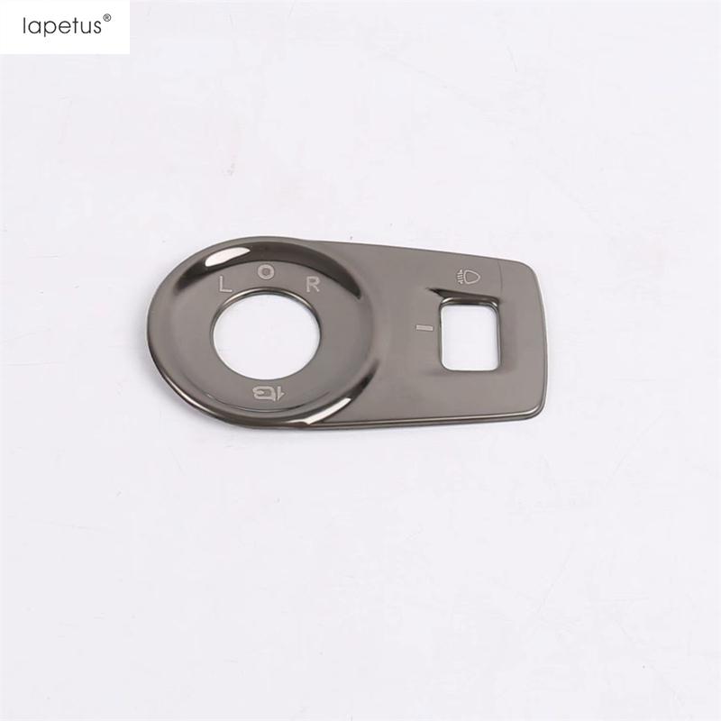 Rückspiegel-Taste / A-Säulen-Lüftungsgitter / Handschuhfachdeckel-Zierleiste Für MG ZS EV 2018 - Edelstahlzubehör Innenraum