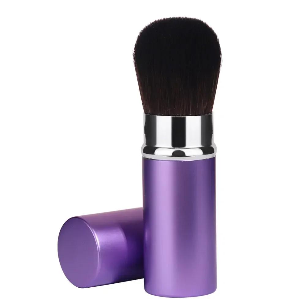 1 Pc Portable Retractable Makeup Brushes Powder Foundation Blending Blush Brush Make Up Cosmetics Brushes Female Makeup Tools