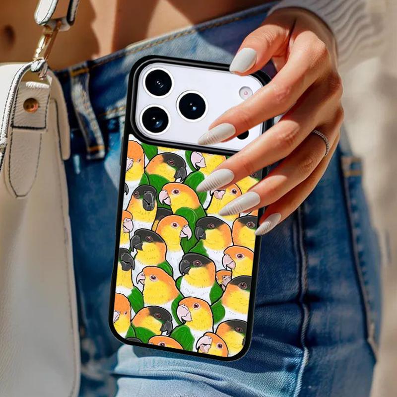 

Animal Parrot Bird Phone Case For iPhone 17 Air 14 15 13 12 Max Cover For Apple 14 15 16 16e 11 Pro Max Plus Coque iPhone 17pro