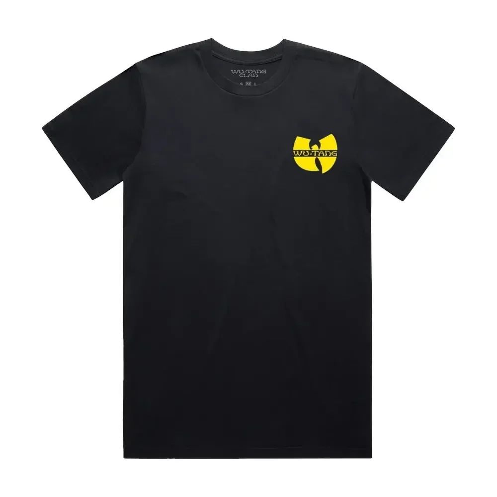 WuTangClan Tees Vintage 90s Rock Punk Tops Hige Street Tops Cotton Tshirts 2026 Print Casual Loose Streetwear Unisex TShirt