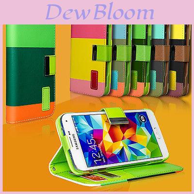Samsung Wallet Phone Case With Card Slots Stand Pu Tpu Shockproof For Multicard Use