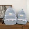 Schoolbag Large Capacity Cute Cartoon Soft Cute Schoolbag Female Light Student Versatile Class Backpack Cute College Style Backpack